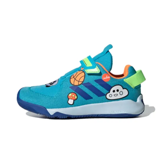 Adidas Activeplay Cleofus Breathable Low-Top Kids' Running Shoes Blue Children Aged 3-7 Years Old