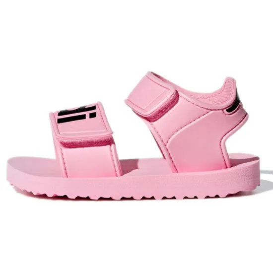 Adidas Originals Beach Sandal Low-Top Toddler Shoes Pink Black Infant And Toddler