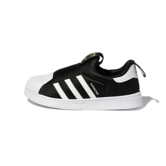 Adidas Superstar 360 Core Black Cloud White Gold Metallic PS