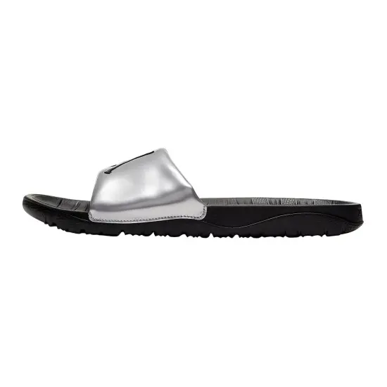 Air Jordan Break Slide 'Metallic Silver Black' GS