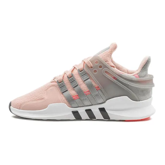 Adidas Originals EQT Support ADV J Durable Breathable Kids Lifestyle Shoes Pink Gray Teenagers