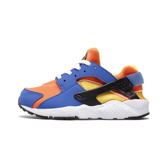 Nike Kids Huarache Run "Hyper Royal/Yellow Ochre" Sneakers