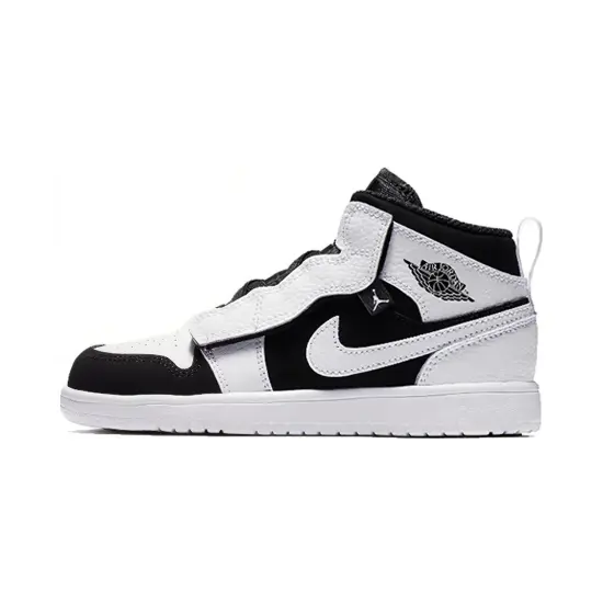 Jordan 1 Mid Alt White Black PS
