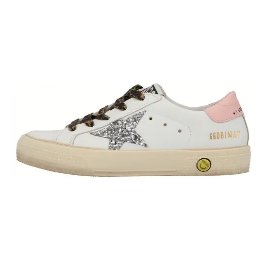 Golden Goose Kids Superstar Distressed Sneakers