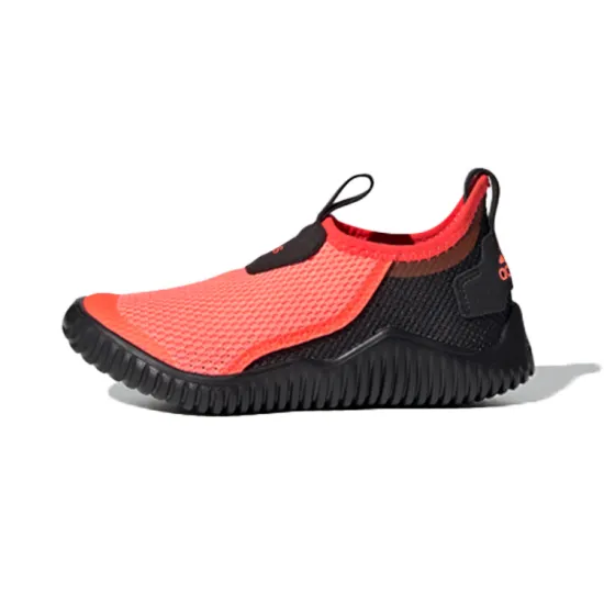 Adidas Rapidazen Low-Top Running Shoes Black Orange Children Aged 3-7 Years Old