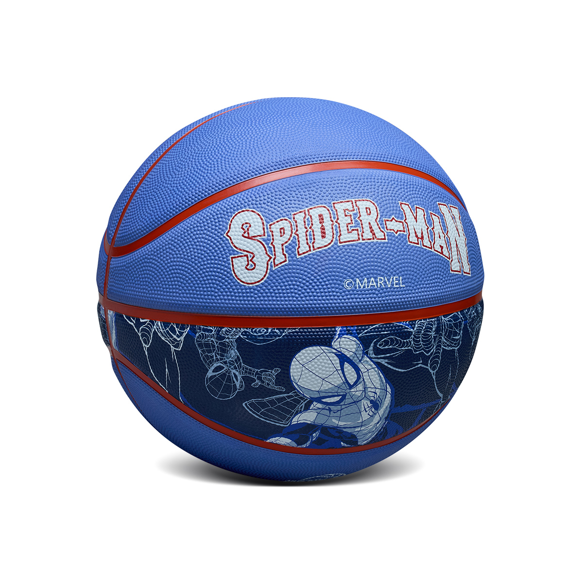 Anta x ZHIZHUXIA,LIANMING Rubber Basketball Blue Size 7 Training Kids’