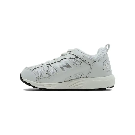 New Balance NB 878 Cushioning Wear Resistant Low Top Running Shoes White Infant And Toddler