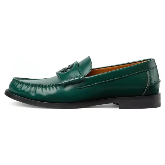 GUCCI Horsebit-detail Leather Loafers