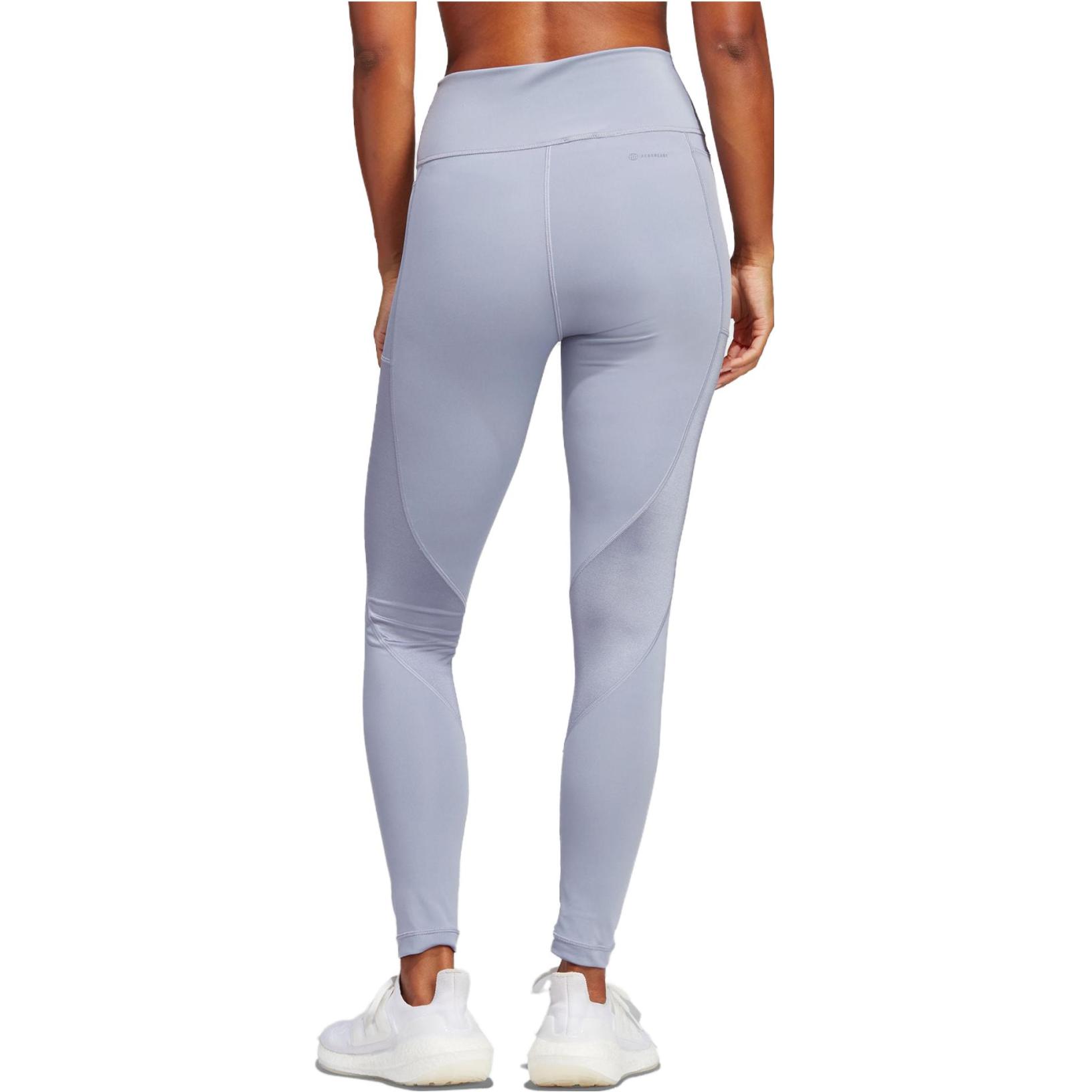 Adidas Sports Pants Women’s Silver Gray Violet