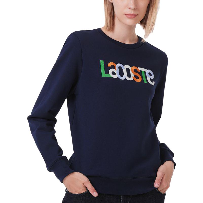 Женское худи LACOSTE (темно-синее) — фото 2