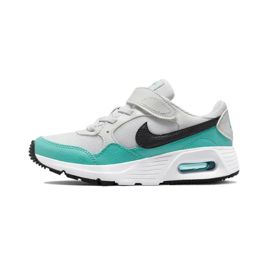 Nike Air Max SC Slip-Resistant Cushioning Wear-Resistant Kids Lifestyle Shoes Gray Blue Children Aged 3-7 Years Old
