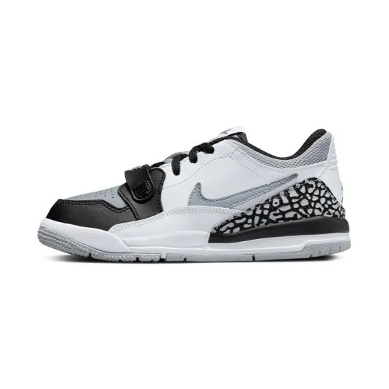 Jordan Legacy 312 Low White Black Wolf Grey PS