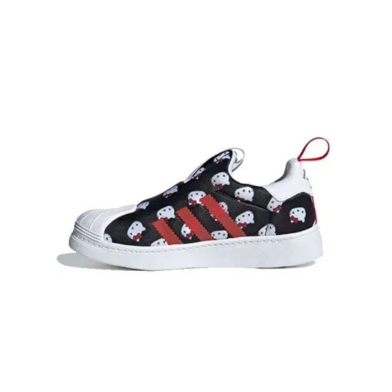 Adidas Superstar 360 Hello Kitty Cloud White Core Black Vivid Red PS