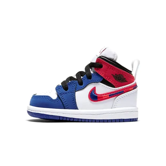 Jordan 1 Mid SE Rush Blue University Red TD