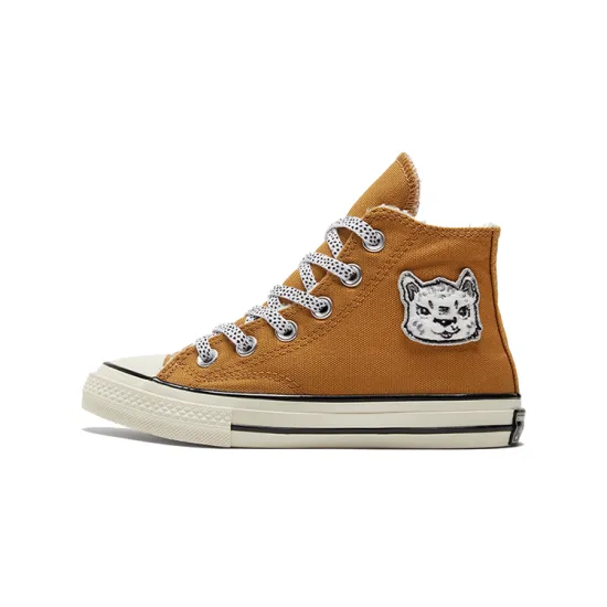 Converse 1970s Anti Slip Wear Resistant High Top Canvas Shoes Children Aged 3 7 Years Old