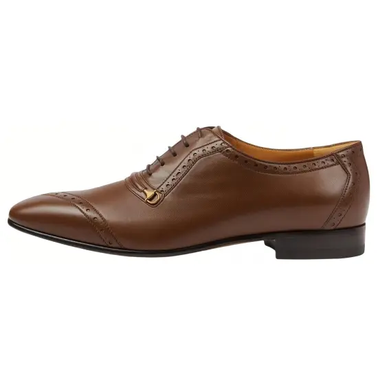 GUCCI Men's Casual Shoes Men Low-Top Brown