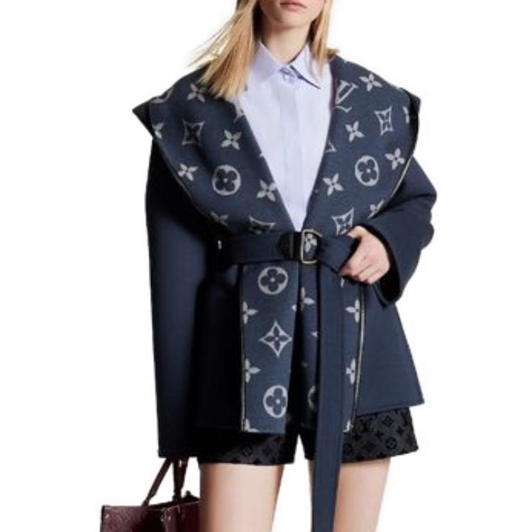 Пальто Louis Vuitton (синее) — фото 4