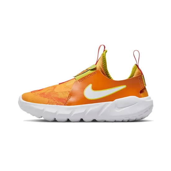 Nike Flex Runner 2 Lil Low Top Kids' Running Shoes Yellow Children Aged 3 7 Years Old
