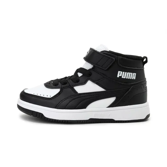 Puma Rebound Joy Little Kid 'Black White'