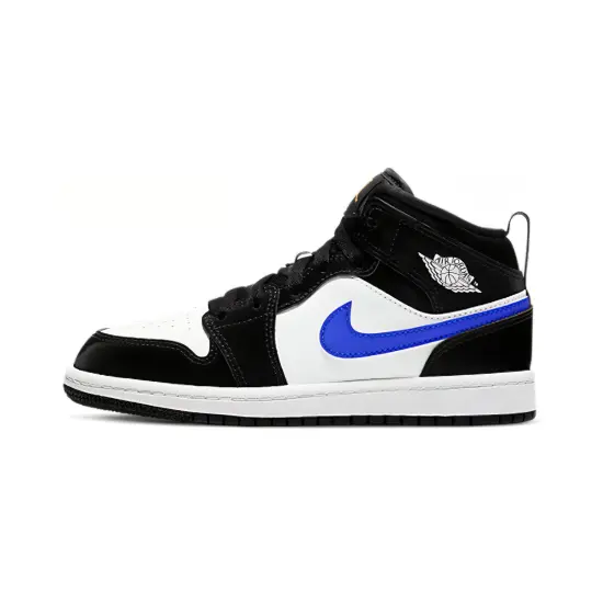 Jordan 1 Mid PS Black Racer Blue