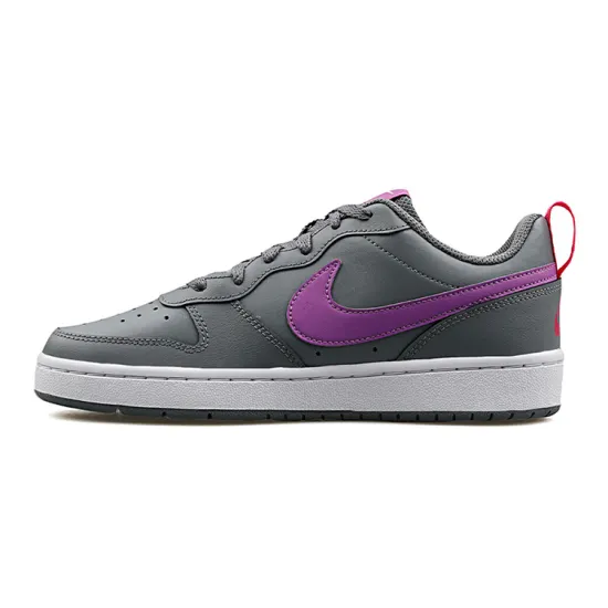 Nike Court Borough Low 2 Smoke Grey Purple Nebula GS