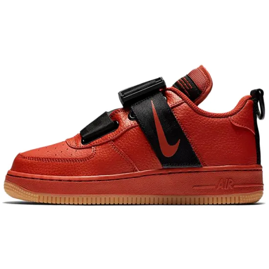 Nike Air Force 1 Utility 'Dune Red' GS