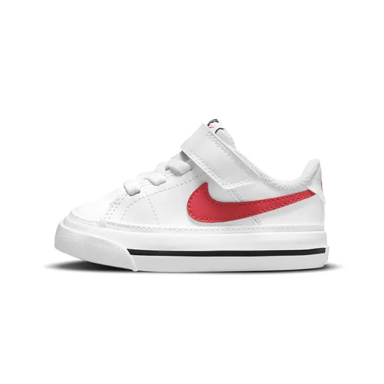 Nike Court Legacy White University Red TD