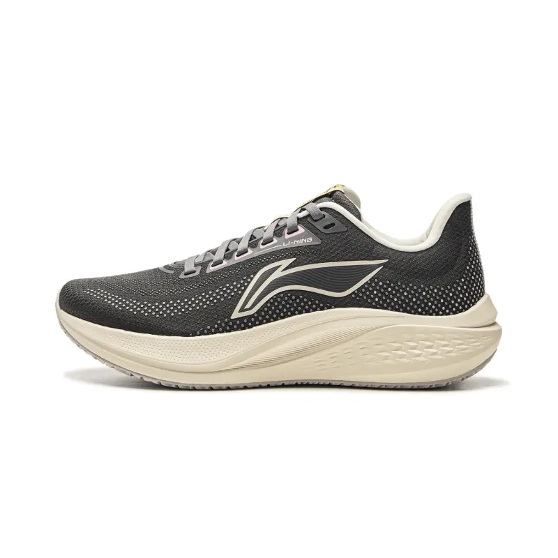 Li Ning Red Hare 7 Running Shoes Women's Low Top Obsidian Gray