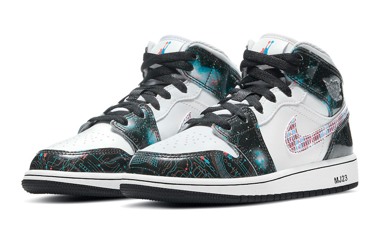 Jordan Air Jordan 1 Mid SE "Take Flight" 3D GS