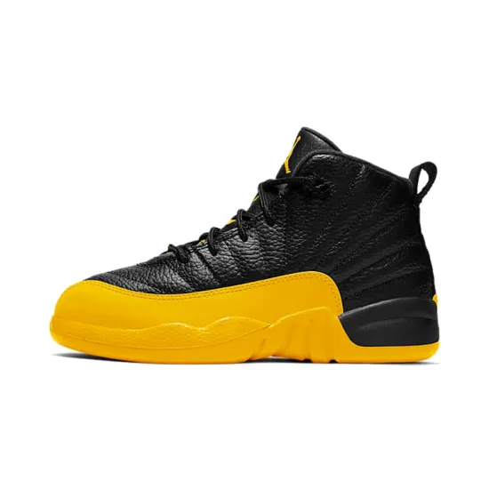Jordan 12 Retro Black University Gold PS