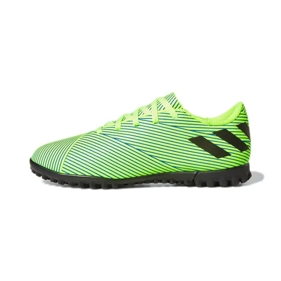 Adidas Nemeziz Anti-Slip Wear-Resistant Low-Top Kids' Soccer Shoes Green Kids'