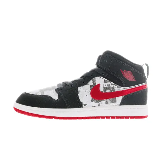 Jordan 1 Mid SE PS Newspaper Air Times