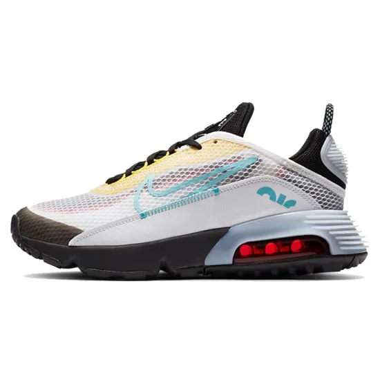 Nike Air Max 2090 White Yellow Aqua GS
