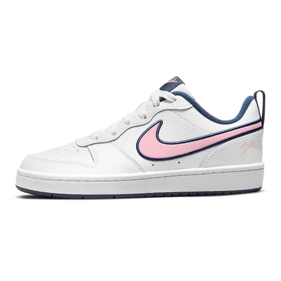 Nike Court Borough Low 2 SE1 'White Blue Pink' GS