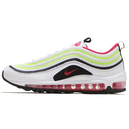 Nike Air Max 97 'White Rush Pink Volt' GS