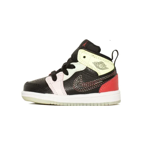 Jordan 1 Mid Glow-In-The-Dark TD