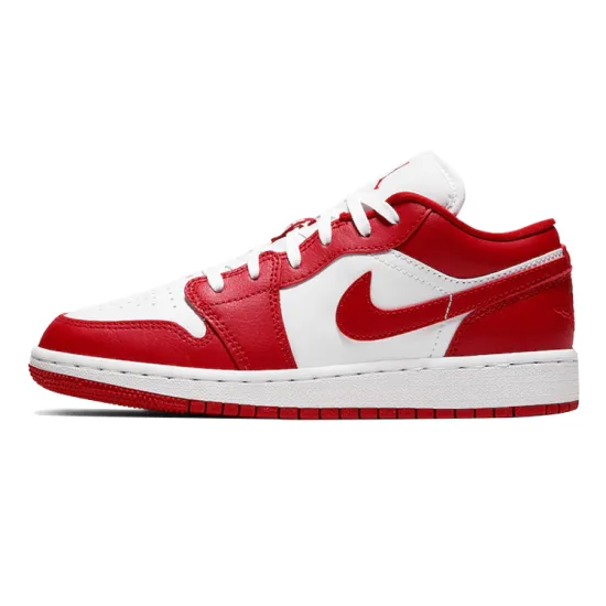 Jordan 1 Low Gym Red White GS