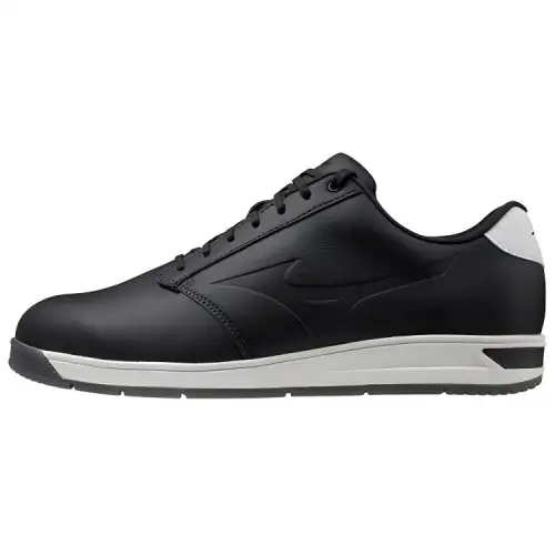 Mizuno Cushioning Anti-Slip Wear-Resistant Breathability Low-Top Golf Shoes Men's Black