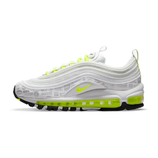 Nike Air Max 97 Just Do It White Volt GS