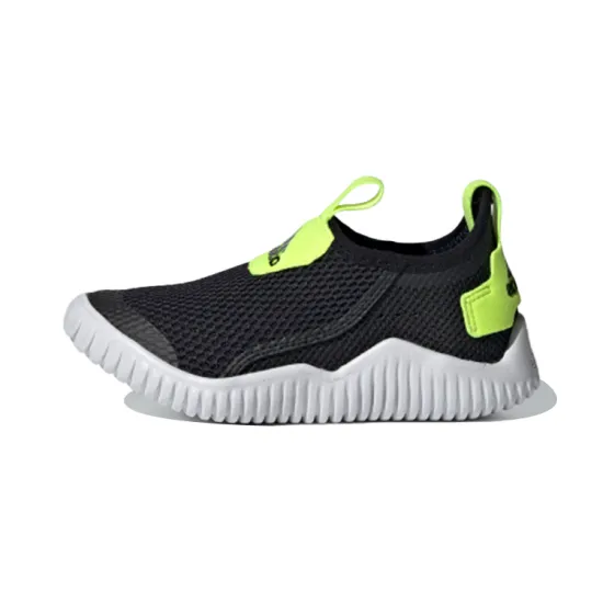 Adidas Rapidazen S Rdy C Slip Resistant Breathable Low Top Kids' Running Shoes Black Yellow Children Aged 3 7 Years Old