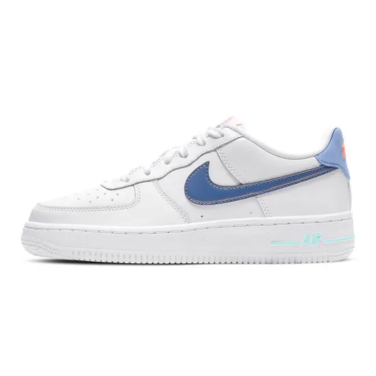 Nike Air Force 1 Low LV8 White Dark Purple GS