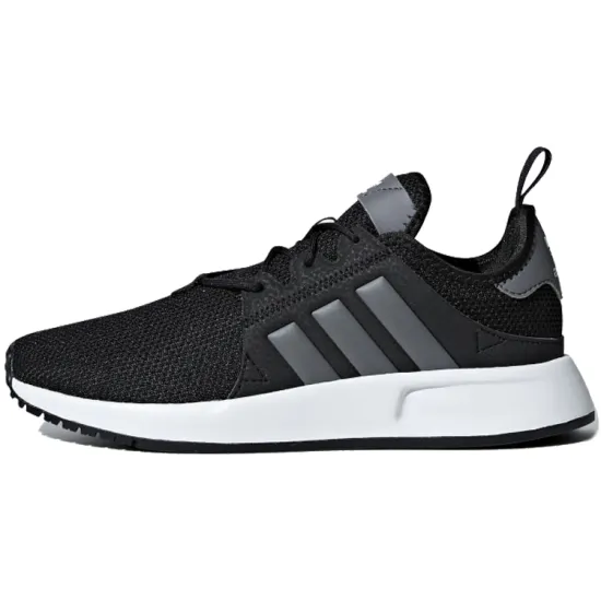 Adidas Originals X_PLR J Cushioning Sports Casual Shoes Black Gray White Teenagers