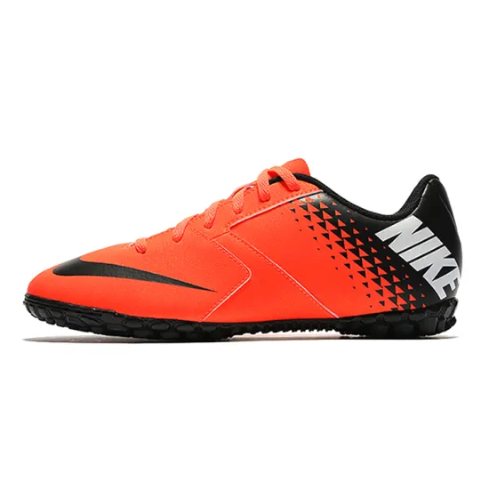 Nike Bombax Junior Low Top Kids' Soccer Shoes Red Black Kids'