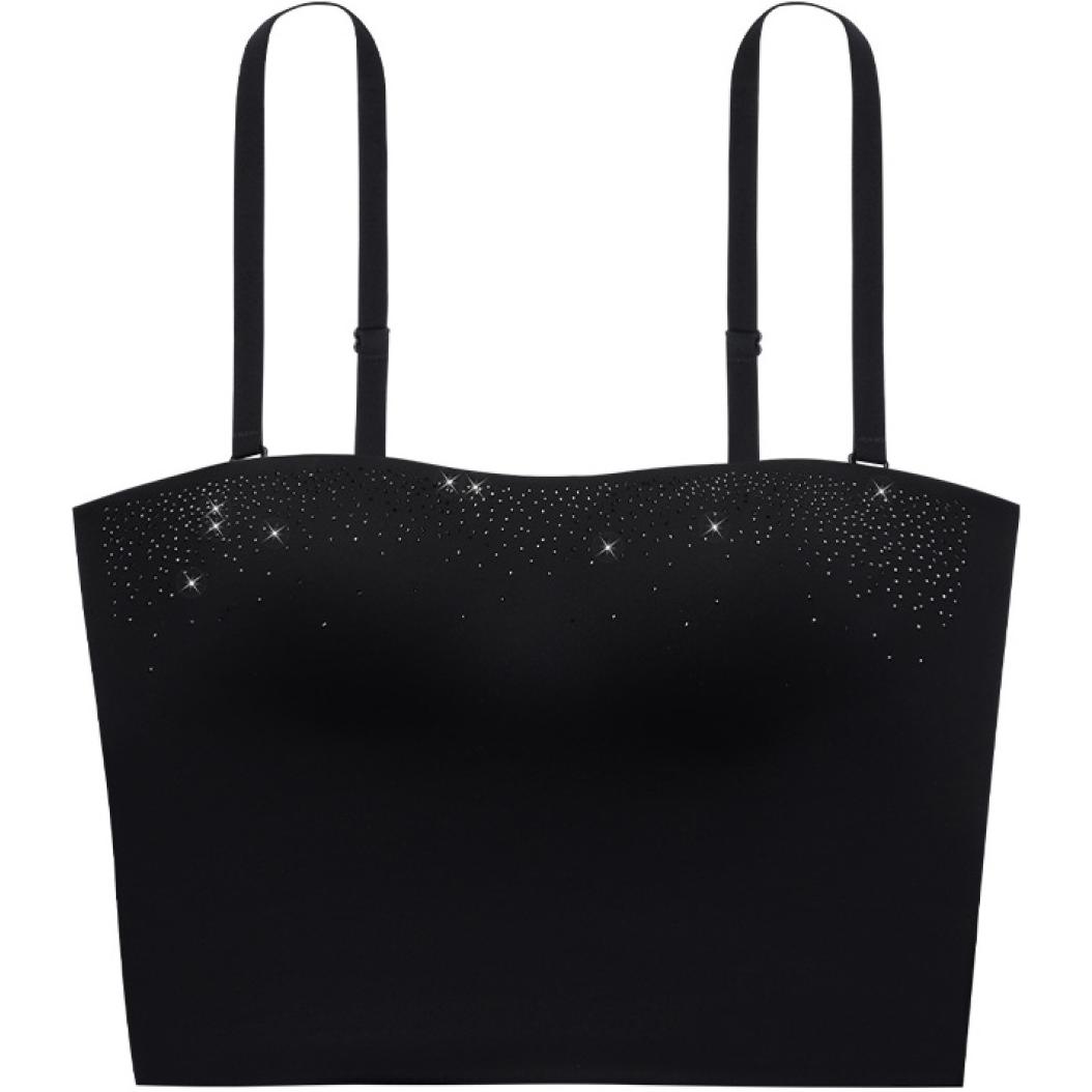 Victoria's Secret Victoria's Secret VERY SEXY Fashionable Diamond Suspender Thinly Padded Bra Women's Black