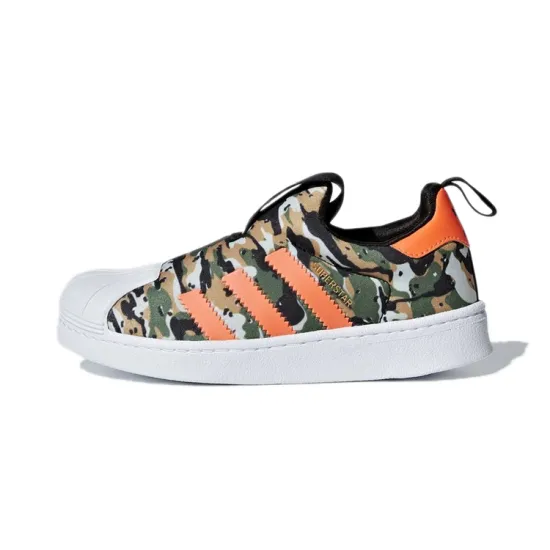 Adidas Originals Superstar Kids" Skateboarding Shoes Pre-school