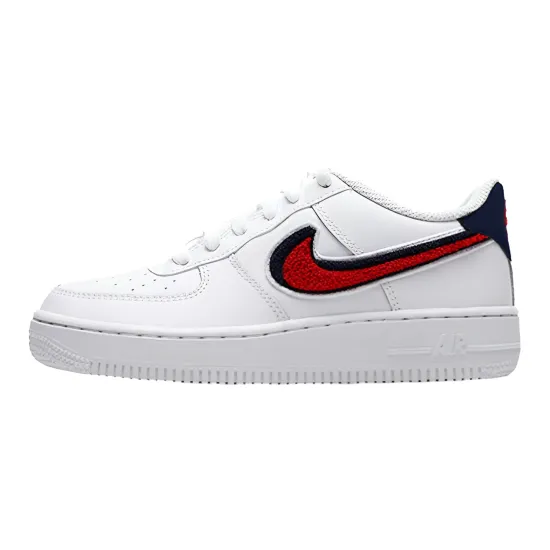 Nike Air Force 1 Low 3D Chenille Swoosh USA GS