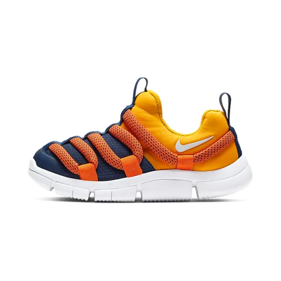 Nike Novice Caterpillar Low Top Kids Lifestyle Shoes Orange Yellow Blue Children Aged 3 7 Years Old