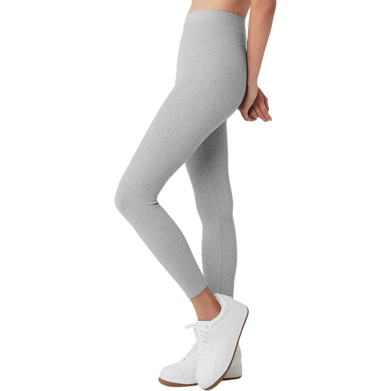 Alo Yoga Leggings Women’s Mixed Gray/Athletic Heather Grey