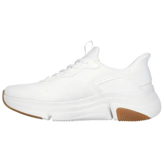 Skechers Bob's Anti Slip Wear Resistant Low Top Casual Shoes Men's White