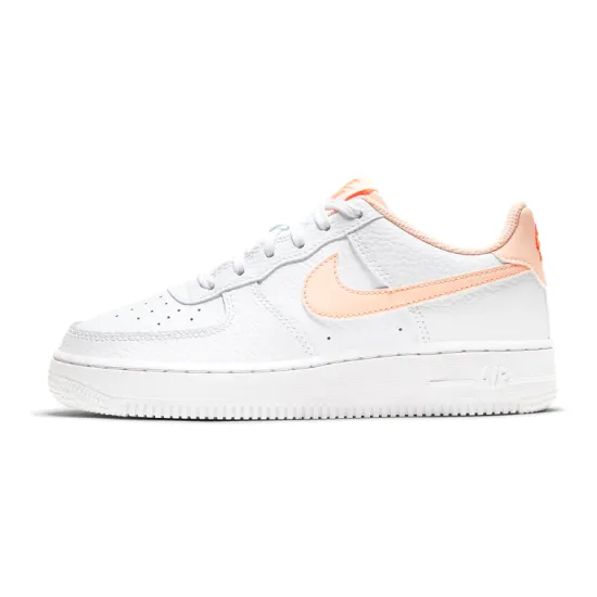 Nike Air Force 1 Low White Hyper Crimson GS